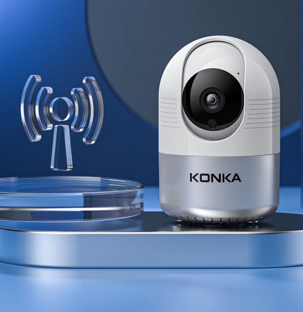康佳通用监控器家用5g无线摄影摄像头连手机远程360度高清夜视看家宝
