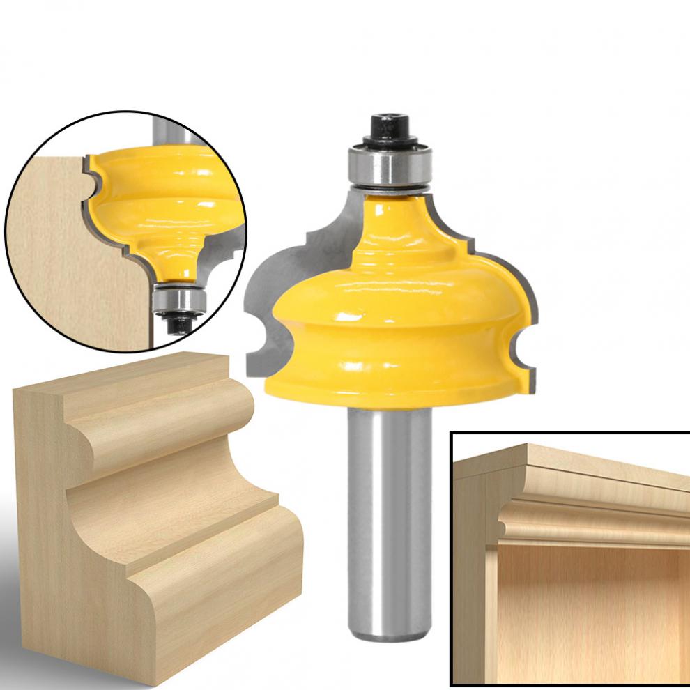 1/2柄半弧典雅刀 边线刀橱柜线刀吊顶刀柜门线条刀木工铣刀 半弧典雅