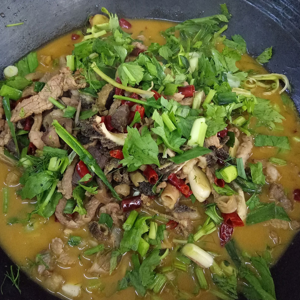 牛瘪火锅汤底料 500g 新鲜 贵州黎平从江榕江特产 百草汤牛粪牛瘪汤