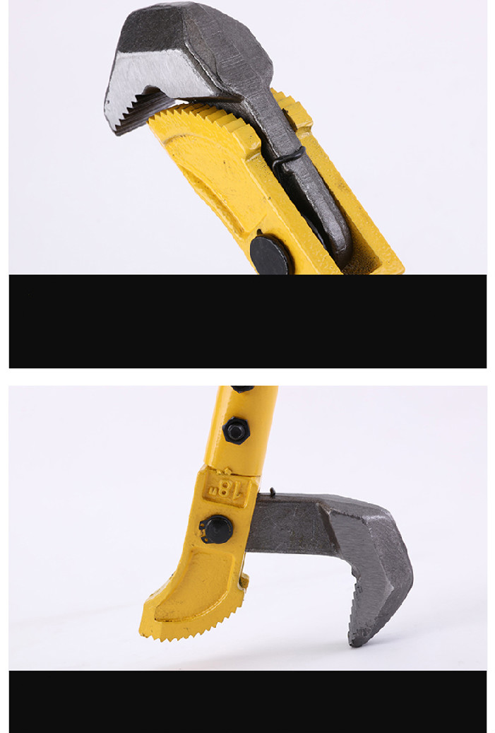 钢筋扳手套筒扭力矩连接丝头手动快速上丝管钳螺纹管子钳天钝活动pws