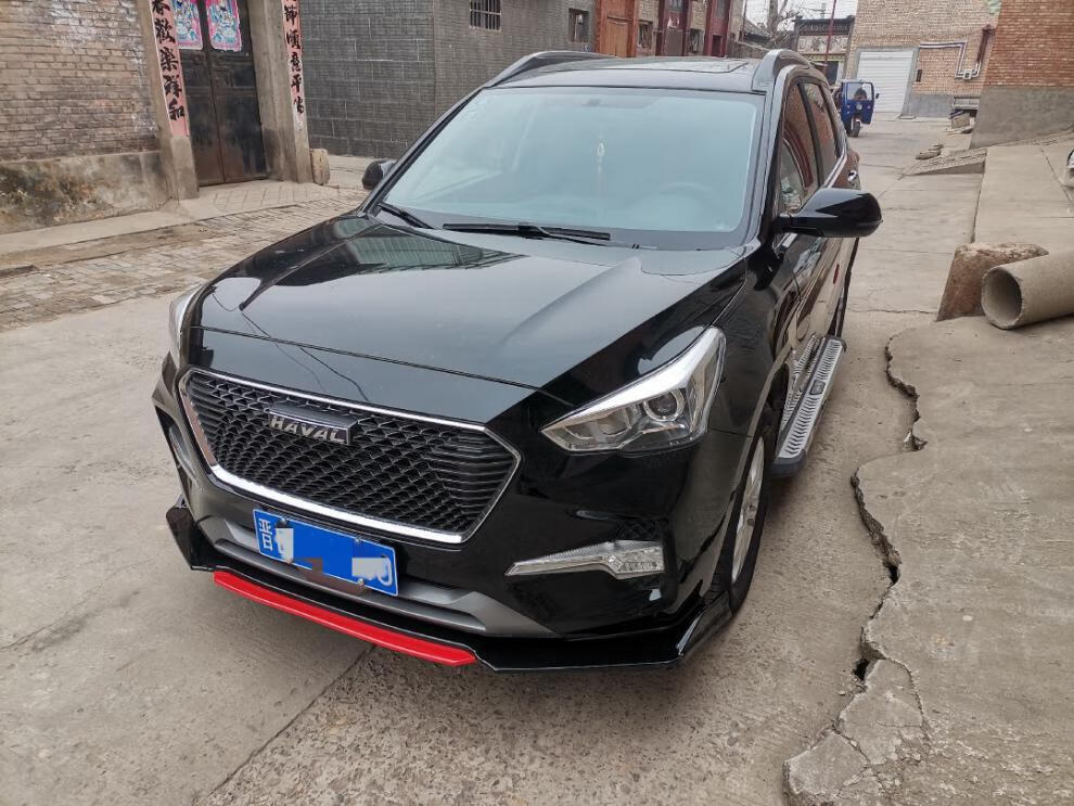 哈佛大狗前唇哈弗m6plus前铲改装初恋大狗f7xh7前杠改装哈佛m6前扰流