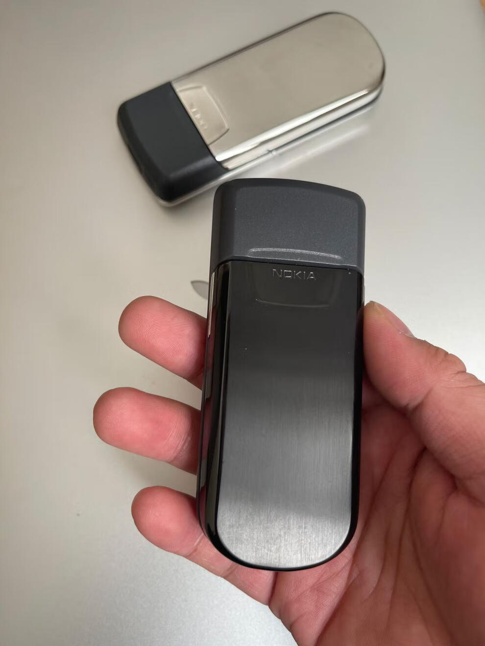 nokia/诺基亚 8800不锈钢金属上滑盖手机怀旧金典老款收藏品手机 银色