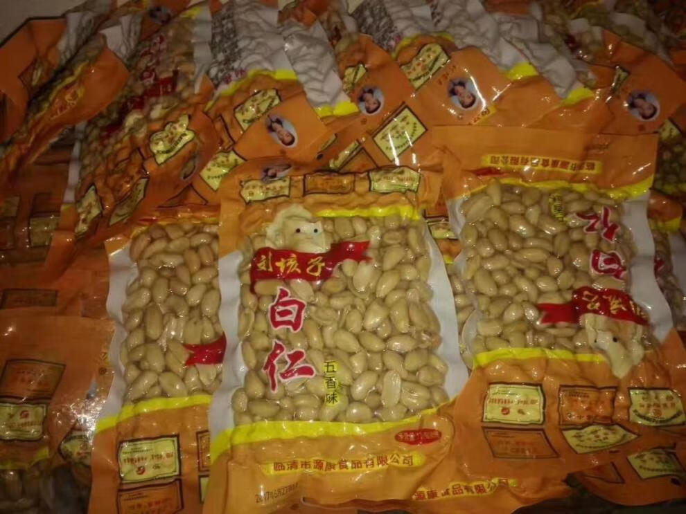 刘垓子白仁 山东名吃临清特产刘垓子刘福寿白仁 六袋*300克【图片