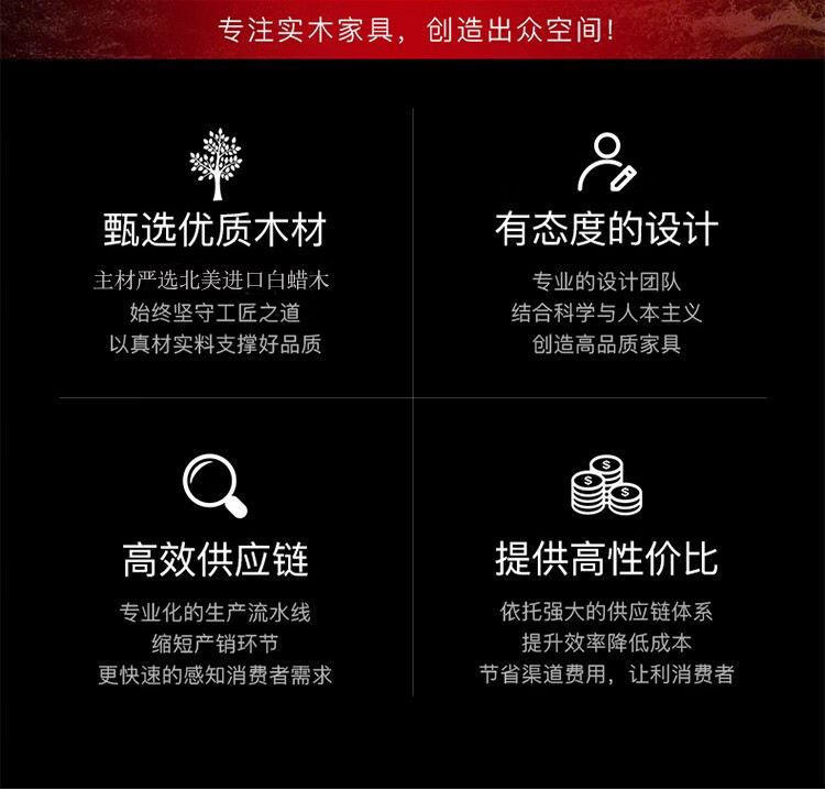 伊琦美美式餐边柜餐厅简约酒柜客厅实木储物边柜复古茶水碗柜置物玄关柜 1米四门餐边柜【实木】 组装