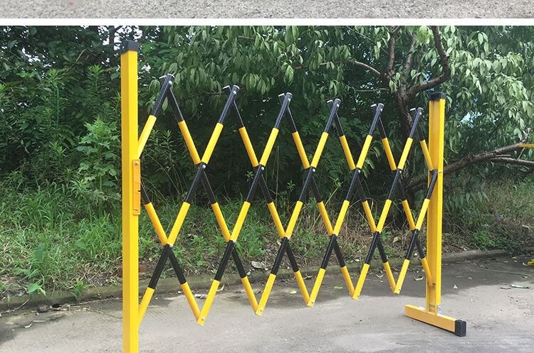 戎鑫伸缩围栏可移动隔离栏玻璃钢绝缘围挡不锈钢折叠围栏栅栏施工护栏