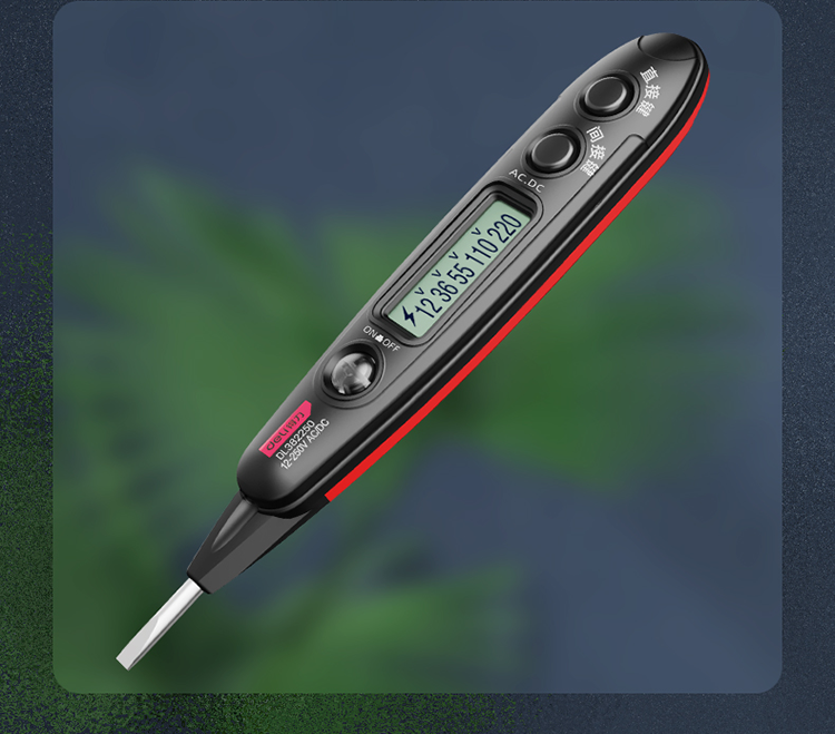 得力电笔漏电检测得力deli测电笔漏电检测数显试电笔验电笔电工电笔