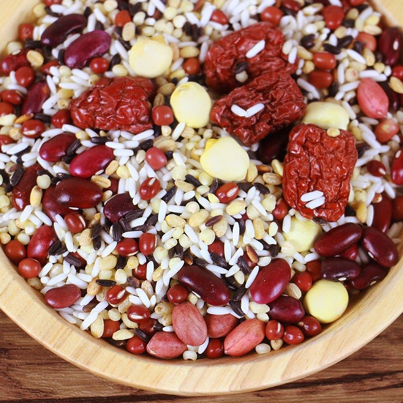 五谷杂粮八宝粥米原材料十谷养生粥米八宝米散装组合营养早餐粥真空装