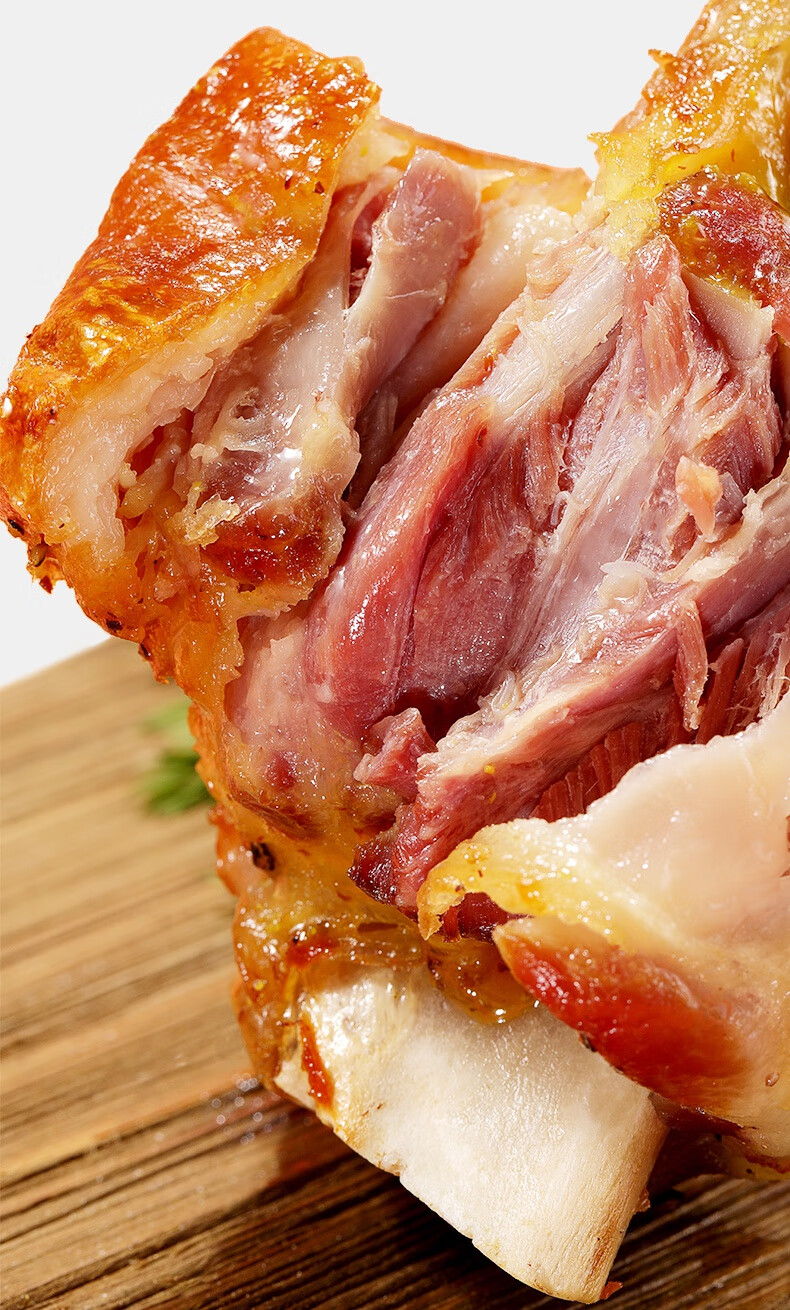 下厨房德式脆皮猪肘德国风味咸猪手咸蹄膀半成品烤猪肘子腌制猪蹄 子