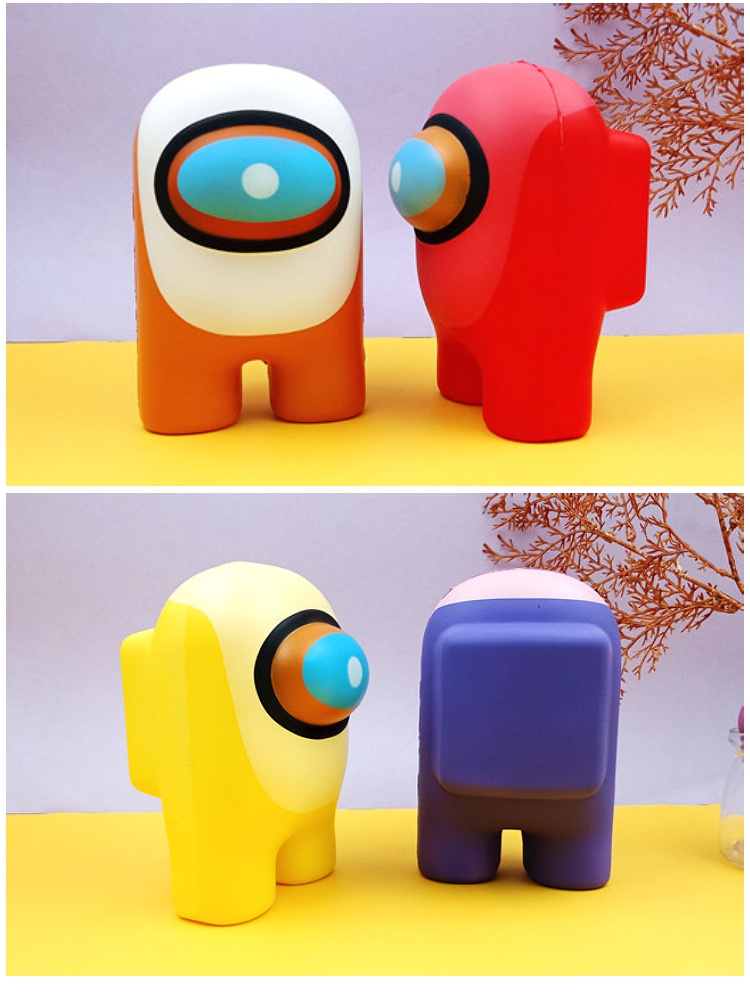 太空捏捏乐amongusamongusamongus公仔太空狼人杀潮玩周边玩具pu慢