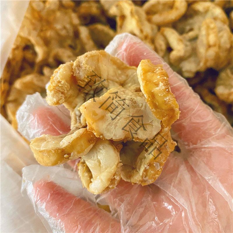 苏北油渣猪肉渣花油渣鸡冠油渣猪油渣生酮食物原味原味250克韵达