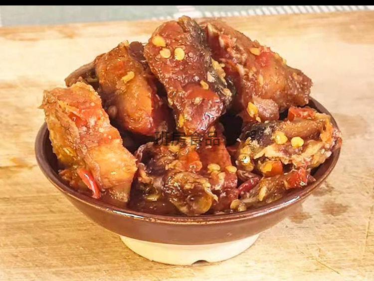 江西土特产赣州酒糟鱼正宗自制香辣酒糟鱼块醉鱼干腊鱼罐装下饭菜 香