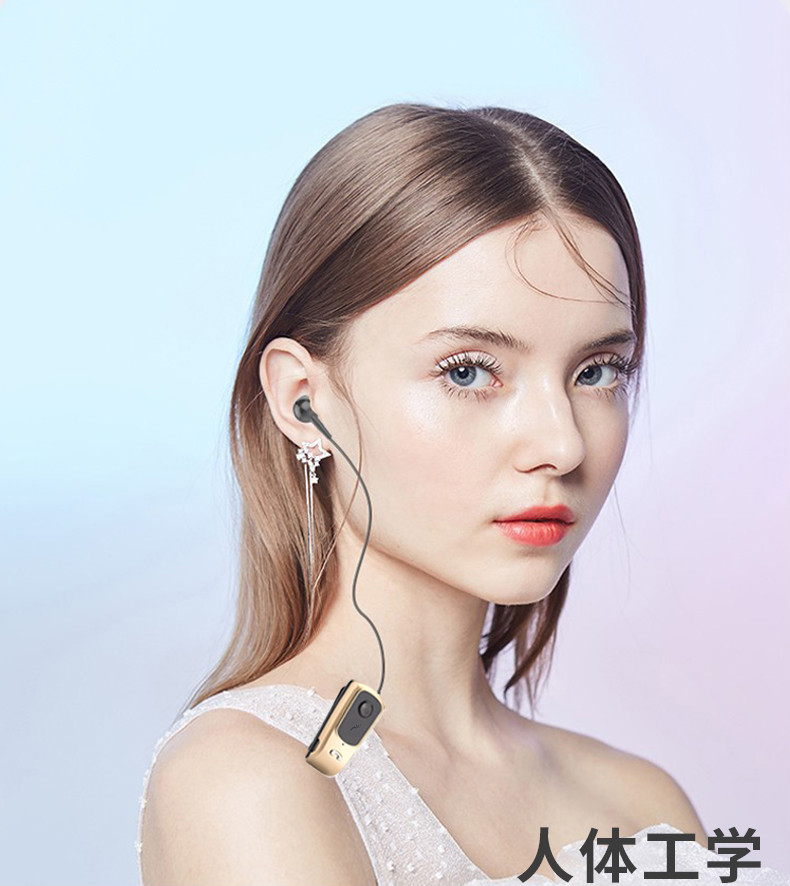 骑手降噪单耳耳麦通话超长续航领夹式白色来电报号码高清通话官方标配