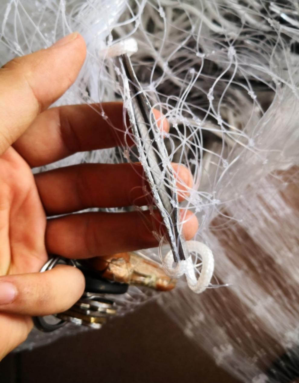 【618新品周】撒网铅坠夹坠渔网传统通心咬坠纯手工制作支持定制坠子