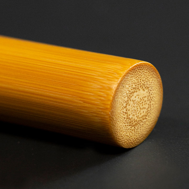 【芙蕖】实心竹玉竹把件老玉竹文玩手把件高密度抛光竹子素器竹子把玩