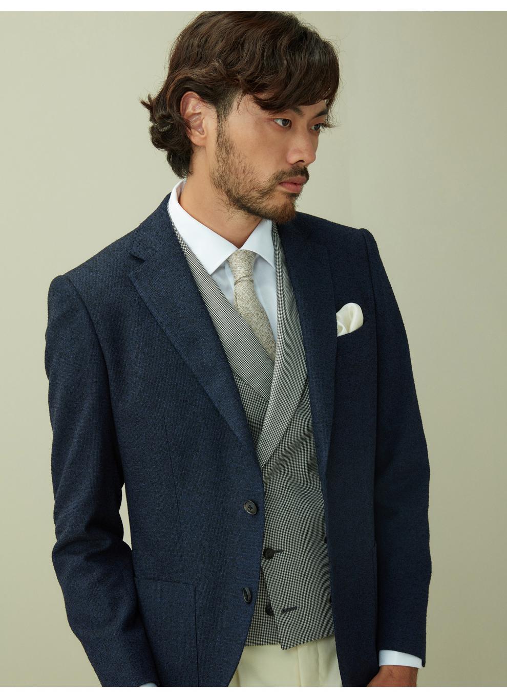 hany意大利angelico西服男外套商务休闲高端男士西装上衣单西便西