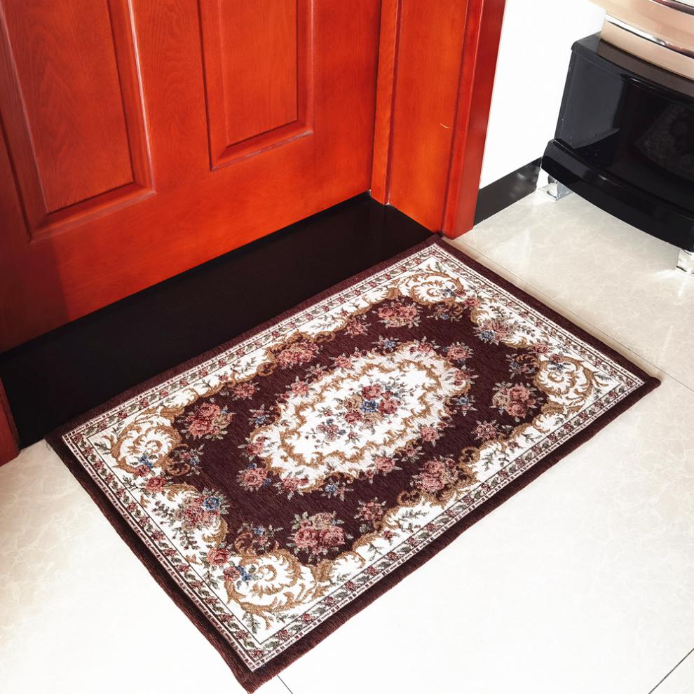 风琳静 红玫瑰花进门蹭玄关刮泥吸水卫生间布地毯出入平安门厅子