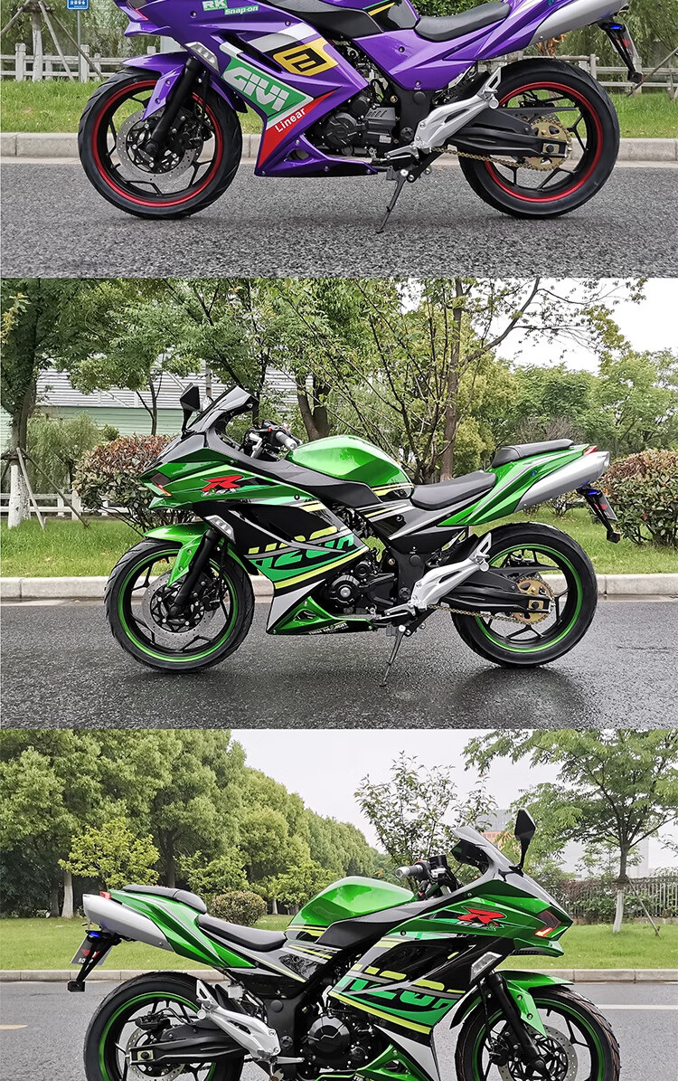 国产h2跑车h2摩托车机车双缸水冷200风冷-400c电喷全国可上牌 400cc
