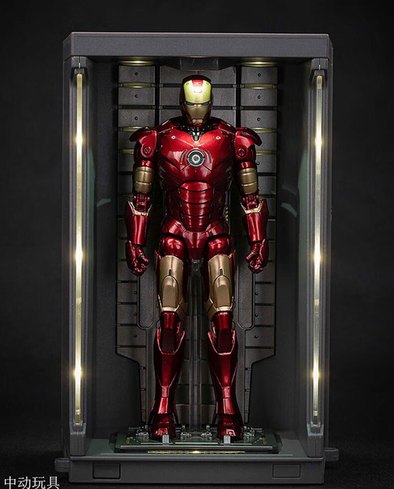 钢铁侠复仇者联盟男生人偶玩具7摆件42马克85 钢铁侠mk85【支架 多