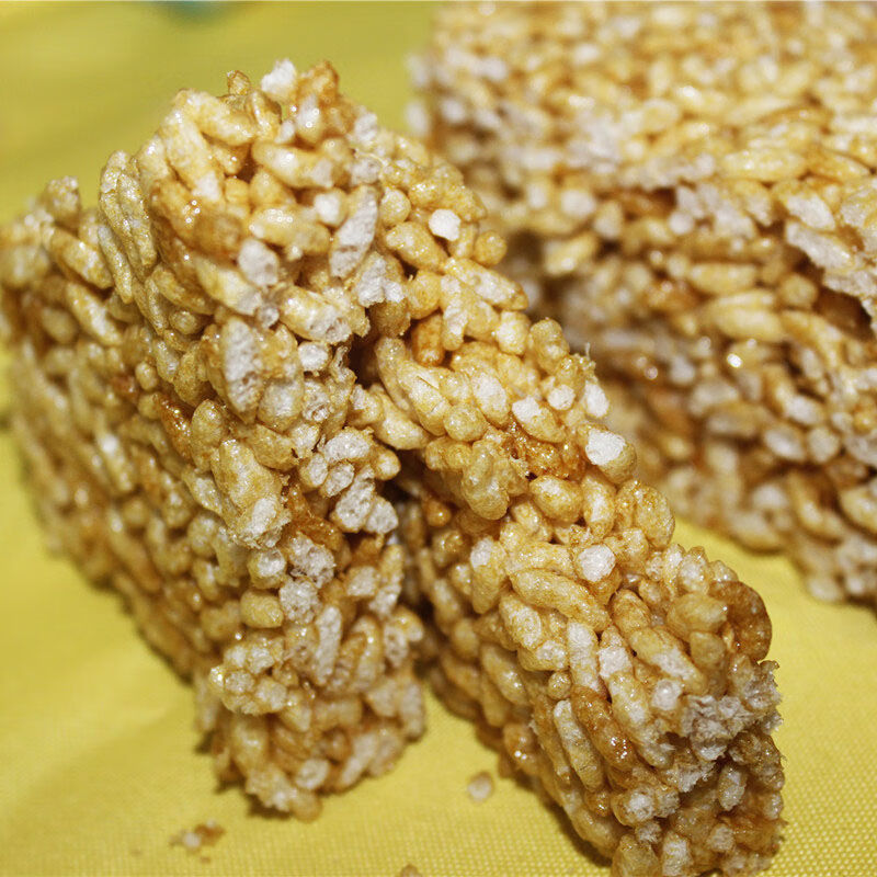 红糖米花酥爆米花糖16块/袋广西特产炒米酥脆糖糤8090后年货零食 红糖