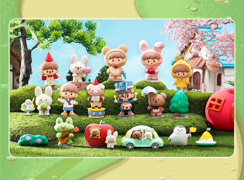 万代(bandai)卓大王盲盒礼物确认款卓大王盲盒苹果村系列少女心可爱