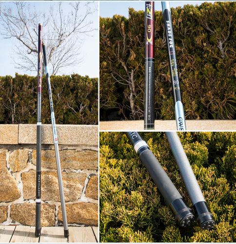 光威鱼竿台钓竿手竿打窝杆钓竿长竿长刃影雾长节长竿钓91011米传统炮