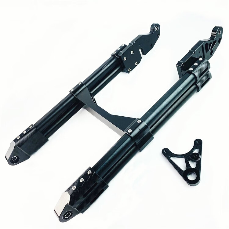 战速双管平叉劲战四代目水管后bws马杰斯特t8铝合金可调电摩战速骠骑