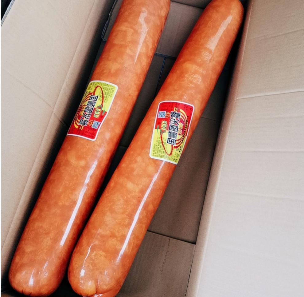 大火腿肠超大网红超哥女友巨大火腿肠巨无霸火腿肠14斤火腿肠国顺大圆