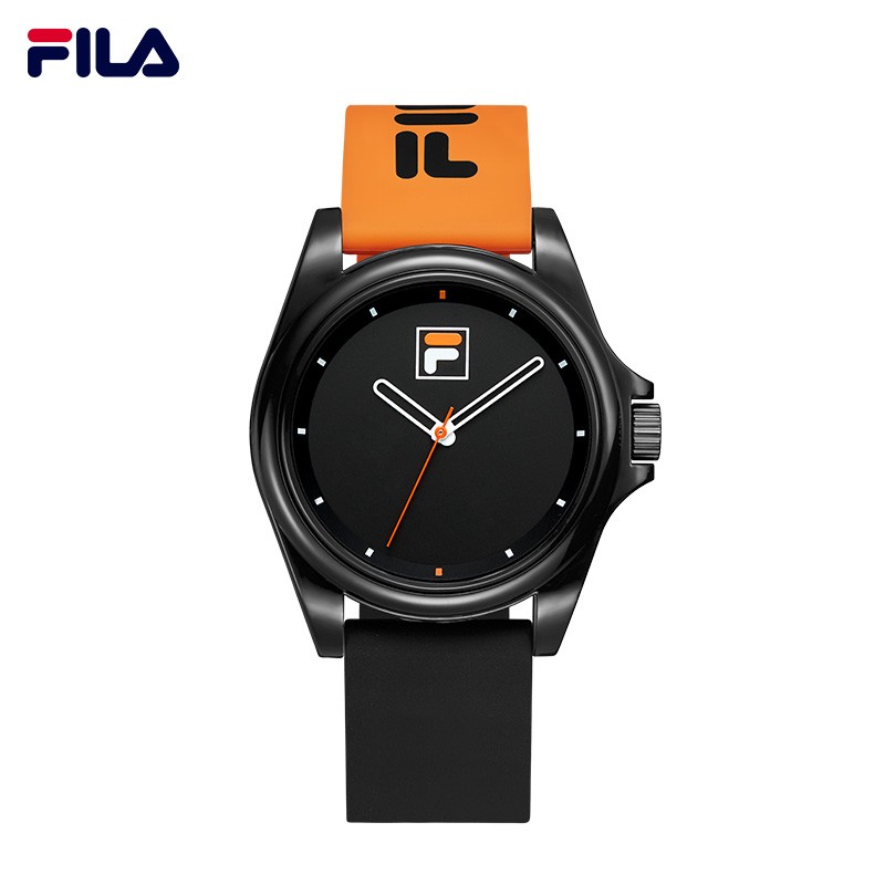 斐乐(fila)手表新款果冻硅胶石英表男女情侣表时尚腕表运动手表6114