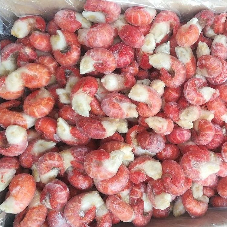 龙虾尾鲜活速冻中号大号无冰衣单冻带冰整箱批发九斤箱中号含冰约6070
