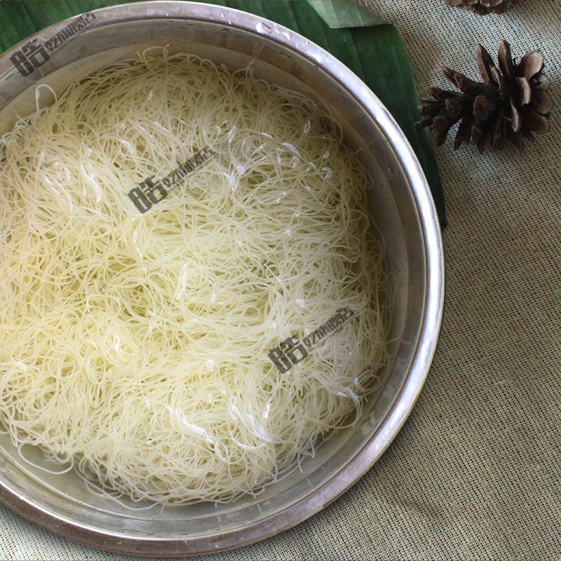 粤霸米粉王整箱4斤装广东河源炒米粉蒸米粉汤米粉米线4斤粤霸米粉王