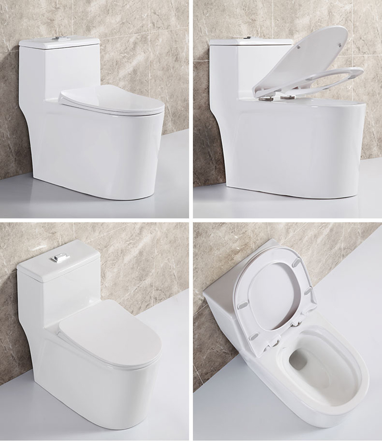 马可波罗马桶坐便器大冲力家用小户型卫生间抽水座便器虹吸式坐厕