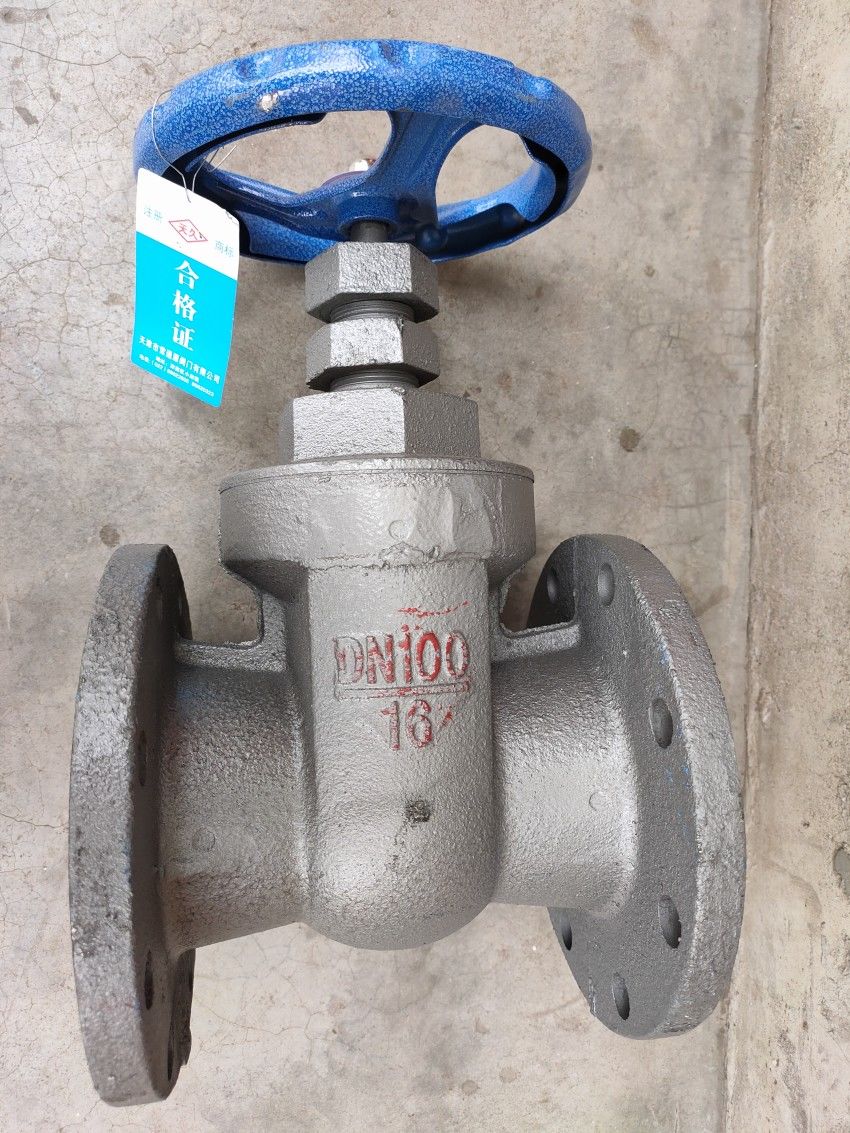 铸铁法兰闸阀z45t铸铁中丝扣连接法兰闸阀dn405080150100定制dn251寸