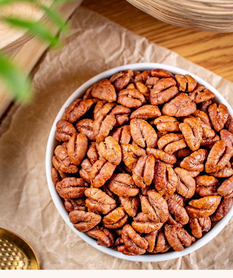 新货临安山核桃仁袋装500g零食坚果特产干果小核桃肉炒货袋装山核桃整