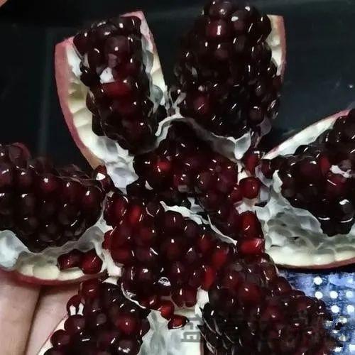 天然有机黑珍珠软籽酸甜石榴新鲜水果突尼斯石榴无籽酸石榴精选特级果