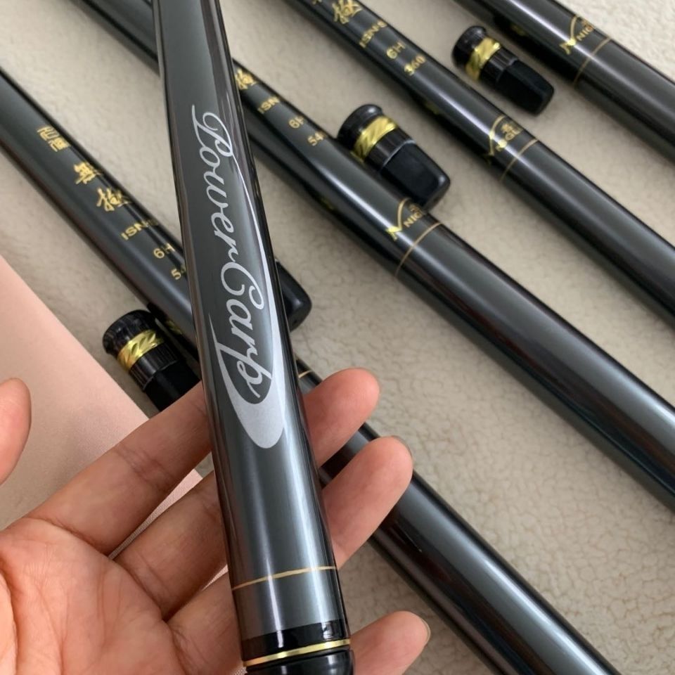 名伦无极鱼竿鱼竿6h19调手竿黑坑杆超轻超硬无极高碳鲤鲫飞鱼台钓竞技
