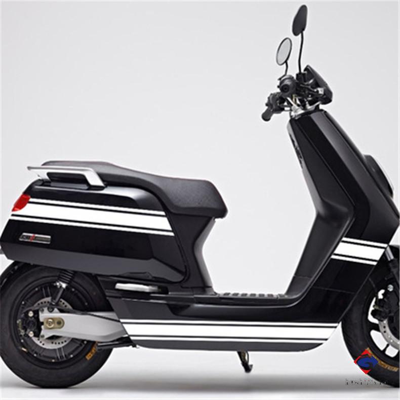 摩托车贴纸 电动车电瓶车改装贴 小牛车贴电动车贴花防刮蹭遮痕贴纸