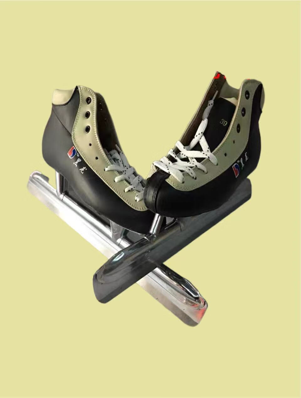 速滑冰刀鞋中级速滑冰刀鞋老款纯皮冰刀鞋专业速滑冰刀鞋成人库存速滑
