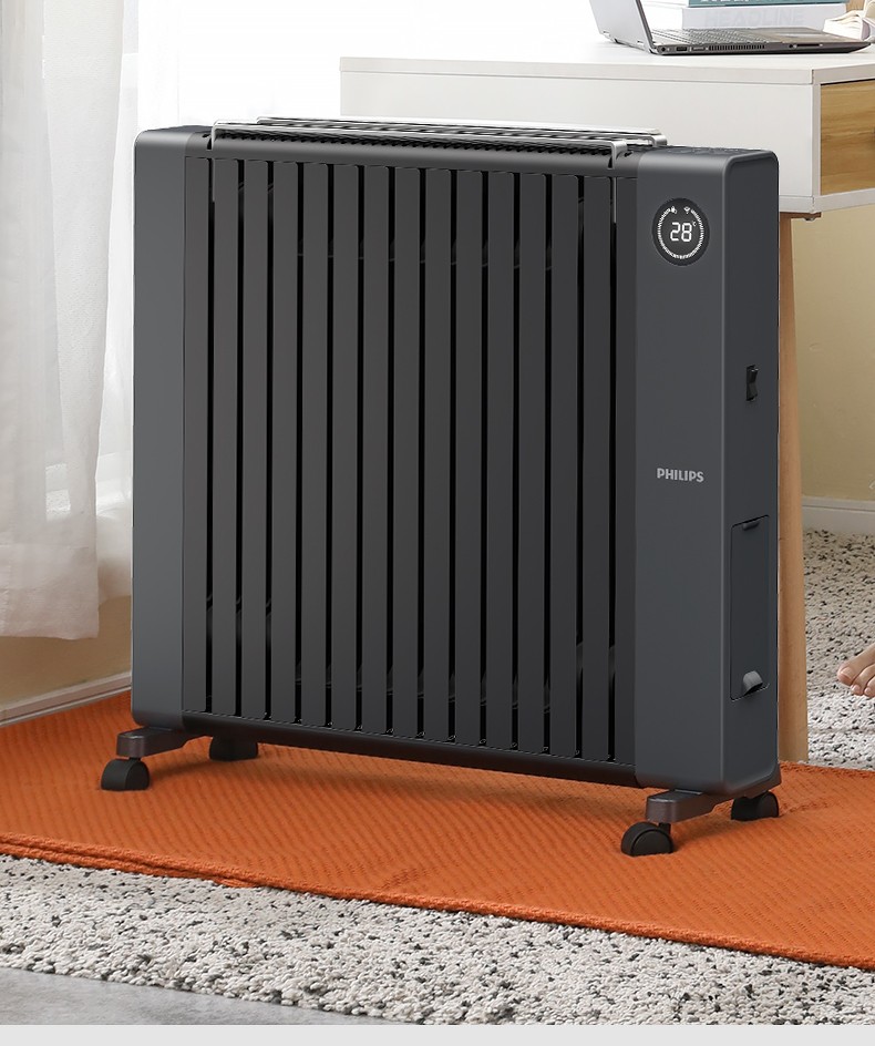 旗舰京品飞利浦philips取暖器电油汀家用电暖器片15片油丁防烫速热