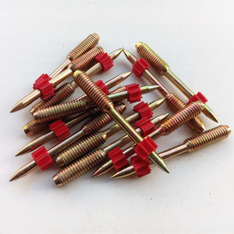 螺纹射钉水泥螺丝钢钉混凝土钉国标m6m8射钉螺丝钉子天花广告钢钉 m8