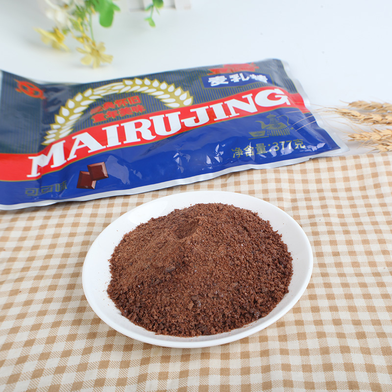 上海麦乳精 大罐 老式怀旧80后 颗粒 可干吃 原味罐装450g 可可味袋装