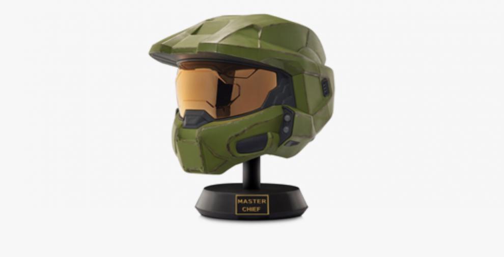 速发光环士官长头盔haloinfinite头盔masterchief士官长限量版光环