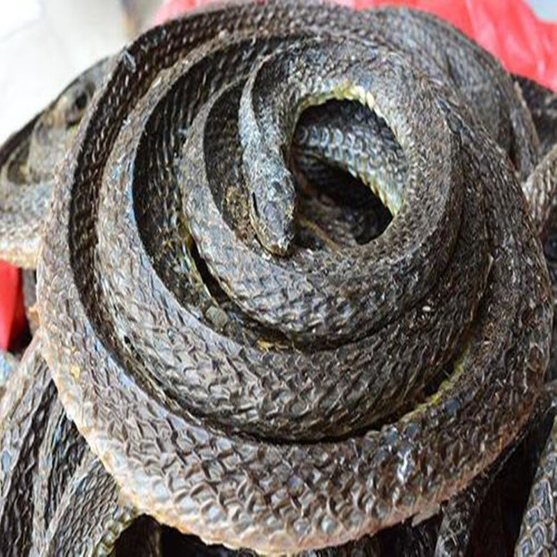 中药材乌稍蛇乌蛇干整条不碎泡酒蛇整体250g1000中条整盘10条1000克