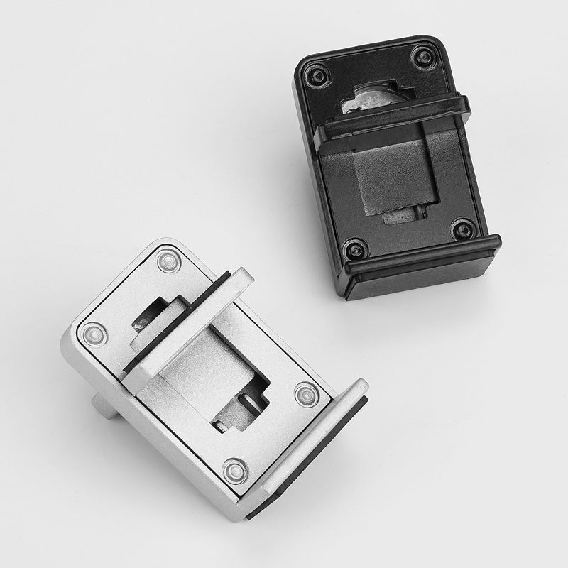 窗户锁扣铝合金纱窗门窗锁配件推拉门锁防盗儿童防护安全锁限位器黑色