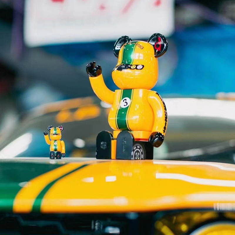 【现货速发】 choco1ate积木熊 lbwk rx-3积木熊联名限定款 潮玩 lbwk