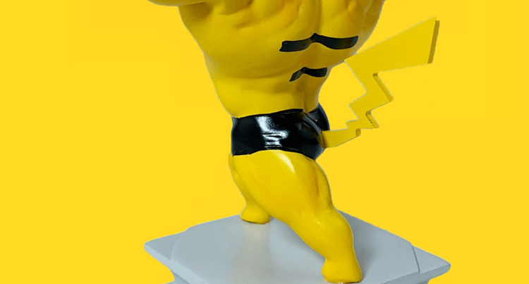 搞怪创意男女生皮卡丘公仔摆件送男生搞怪送男朋友男孩 猛男の杰尼龟