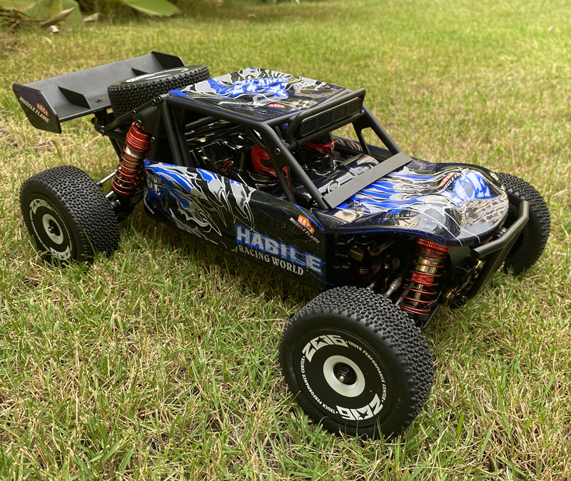 沙漠越野车伟力无刷合金124018电动四驱沙漠遥控车rc成人比赛漂移越野