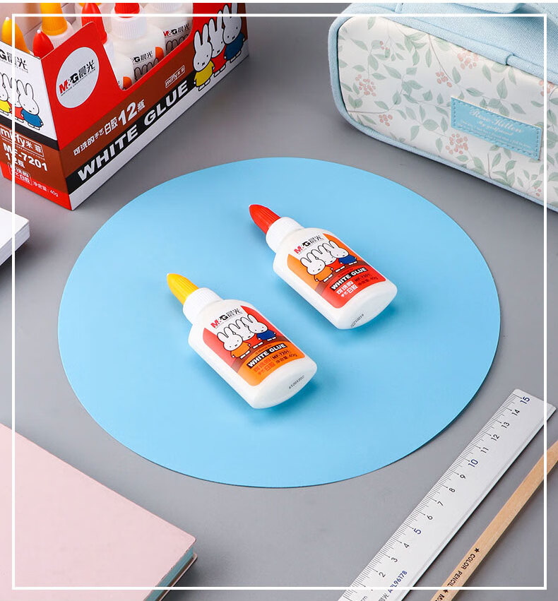 晨光手工白乳胶儿童可水洗diy模型折纸用胶水幼儿园宝宝美术用速干水