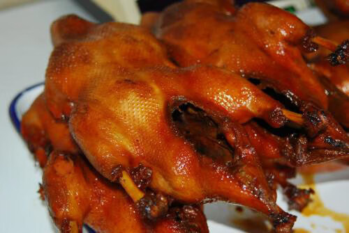 钟记油烫鸭徐州特色半只600g徐州特色美食徐州特产