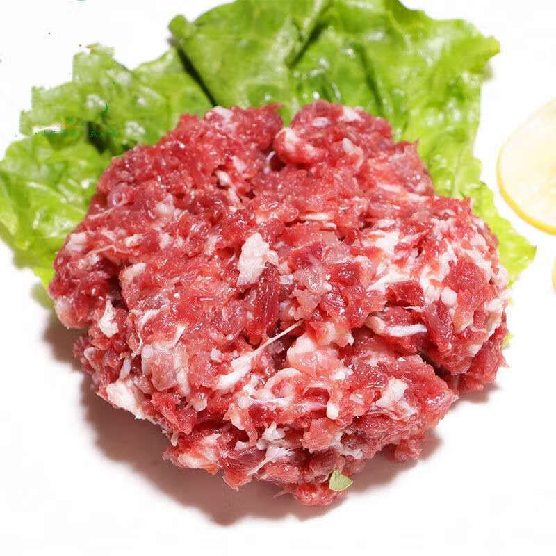 猪肉新鲜五花肉馅土猪肉馅饺子馅农家散养肥猪肉馅丸子馅肉泥新鲜 3斤