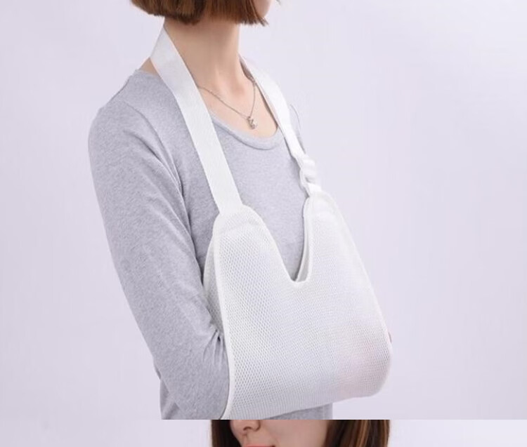 胳膊前臂吊带手臂肩肘关节脱臼固定带挂脖锁骨支具手腕托黑色包肘儿童